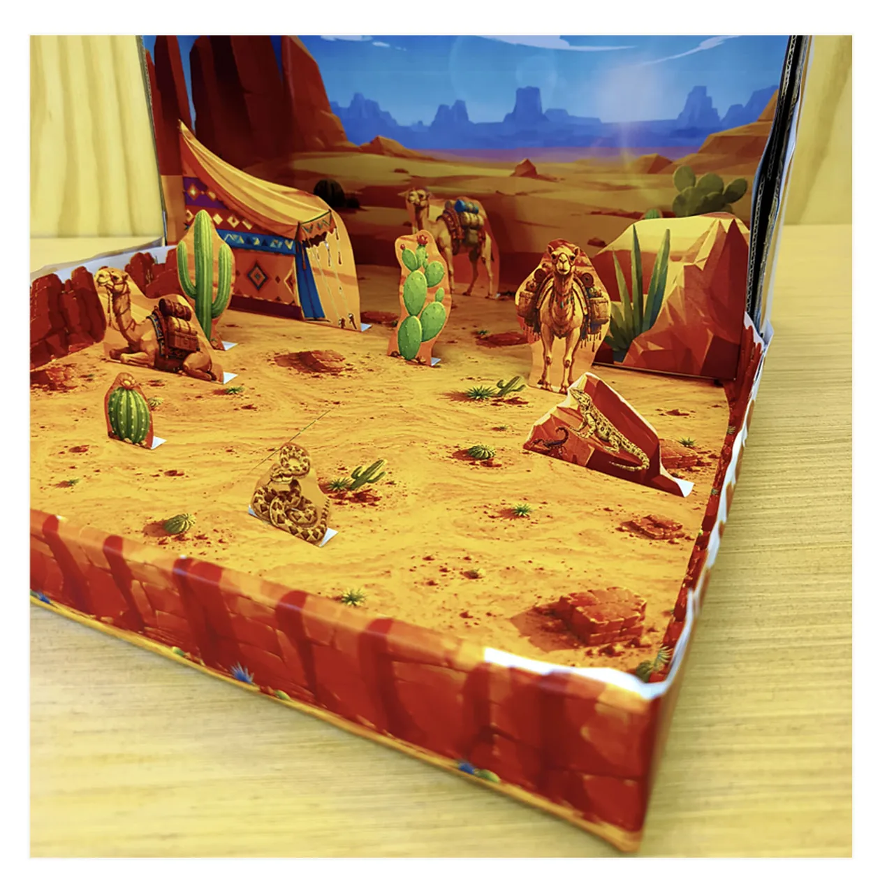 Completed desert 3D school project for children in India